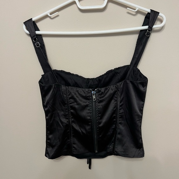 Princess Polly Black Going Out Top - Picture 3 of 4